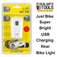 Just Bike USB Rechargeable Bicycle Cycle Rear Light 66001