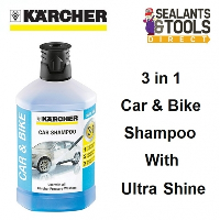 Karcher Car Bike Shampoo 1L 3 in 1 Pressure Washer Concentrate RM610