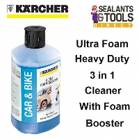 Karcher Ultra Foam Car Cleaner 1 Litre 3 in 1 Pressure Washer Concentrate