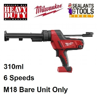 Milwaukee M18 Cordless Sealant Caulking Gun 310ml Bare Unit