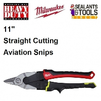 Milwaukee Straight Cutting Aviation Snips Tin Cutters 48224030