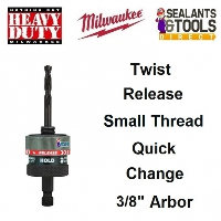 Milwaukee Holesaw Twist Release Quick Change Hole Saw Arbor Drill Bit