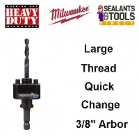 Milwaukee Holesaw Quick Change Hole Saw Arbor Drill Bit 3/8" 49567250