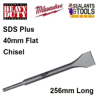 Milwaukee SDS Plus Wide Flat Chisel Breaker Bit 40mm 4932367146