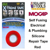Mocap Red X-Treme Tape Silicone Rubber Self Fusing Repair Tape