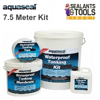 Aquaseal Wet Room Tanking System Large 7.5 Meter Kit AQWRSKIT