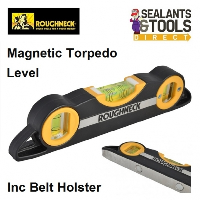 Roughneck Magnetic Torpedo Spirit Level 43-830 Inc Belt Holster Scaffolders 