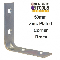Metal Corner Support Bracket 50mm 2 Inch Brace 