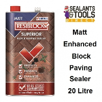 Everbuild Resiblock Superior Original Matt Block Paving Sealer 20 litre