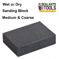 Foam Wet and Dry Sanding Block Medium and Coarse 868564