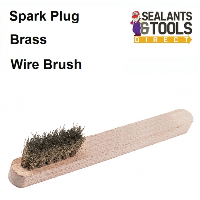 Spark Plug Cleaning Wire Brush Brass Bristles PB09