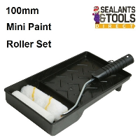 Mini Paint and Radiator Roller Tray Set 100mm 947598