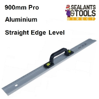 Pro Aluminium Straight Edge Rule with Levels 900mm 571509