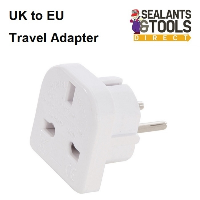 Wall Plug Mains Travel Adaptor EU to UK Electric Socket 171631