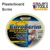 Euro Scrim Self-Adhesive Plasterboard Mesh Joint Tape 2EURO48