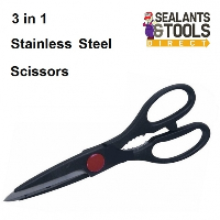 3-in-1 Stainless Steel Kitchen Scissors 200081