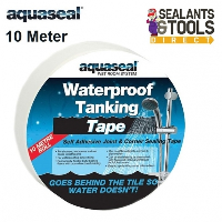 Aquaseal Wet Room Waterproof Tanking Corner Tape 10 meters