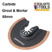Silverline Multi Tool Multi Function Carbide Tile and Grout 88mm Saw Blade 668872