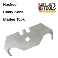 Hooked Utility Knife Blades Felt and Carpet 10pk 282409