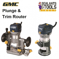 GMC GR710 Plunge and Trimmer Electric Router 732455 1/4"