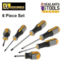 Roughneck Screwdriver Slotted Pozi 6 Piece set 22-198