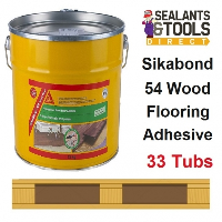 Sika Sikabond 54 Wood Floor Flooring Adhesive 13kg 33 Tub Pallet Deal