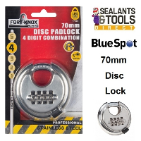 Fort Knox Combination Disc Padlock 70mm Stainless Lock 77036