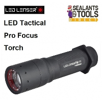 LED Lenser Police Tactical Focus Torch Black LED9804