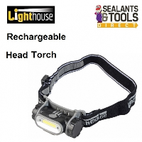 Lighthouse Rechargeable Head Torch Lamp XMS17HEADREC