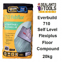 Everbuild 710 Self Level Flexiplus Floor Levelling Compound 20kg SLPLUS20