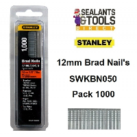 Stanley Brad Nailer Nails 12mm 18g SWKBN050 1000pk