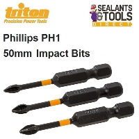 Triton PH1 Impact Driver Phillips Screwdriver 50mm Bits 881926