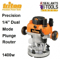 Triton Dual Mode Precision Plunge Router 1400W 1/4 Inch MOF001 330085 