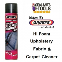 Wynns Hi-Foam Car and Upholstery Fabric Carpet Cleaner 11579