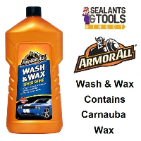 Armorall Wash and Wax Speed Shine and Carnauba Wax 1 Litre 24001ENW 