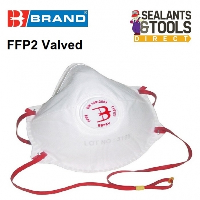 B Brand P2 Disposable Valved Safety Face Mask Dust and Fume FFP2 