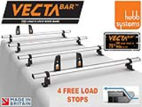 Vauxhall Vivaro 2002-2014 H1/H2 VECTA BAR 4 Roof Bars & 4 Load Stops HS45-46-A/HS38-44 