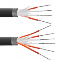 6 Core Pfa Insulated Tin Plated Copper Screen Prt Sensor Cable Wire