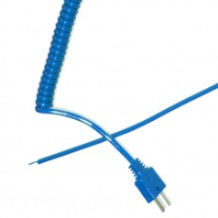 Type K Retractable Curly Thermocouple Lead Jis 1084