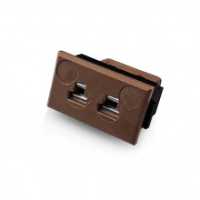 Miniature Rectangular Fascia Socket Type T Iec
