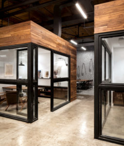 Wooden Framed Office Partitions