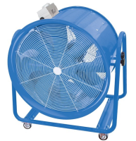 Broughton VF600 A very tough and versatile high capacity 14400 m3/hr drum fan /ventilation fan hybrid.