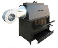 EP-100-C 100kw wood burning space heater with centrifugal fan