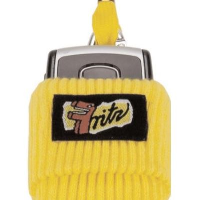 Yellow Sock Style Phone Cover Holders