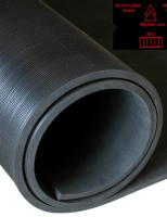Natural Black Rubber Electrical Safety Matting
