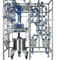 CR15-K Glass and Glass Lined Steel Jacketed Reactor