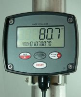 Flow Rate Totalisers With LCD Display