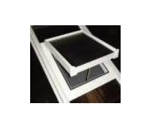 PVCu Roof Vent With Chrome Telescopic Opener