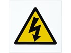 Electrical Hazard Symbol Signs