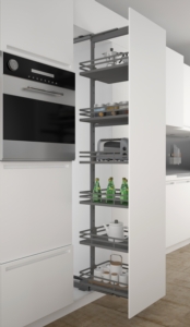 SIGE INFINITY PLUS PULL-OUT LARDER WITH ORION GREY BASKETS